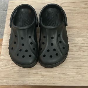 Toddler crocs worn twice